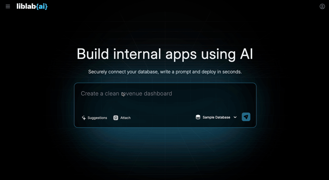 From idea to app — in seconds